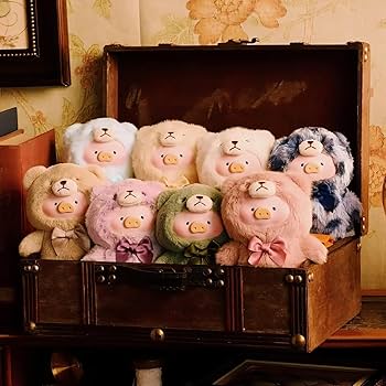 Amazon.co.jp: Briskyjp LULU子豚 レトロテディーのおもちゃ屋